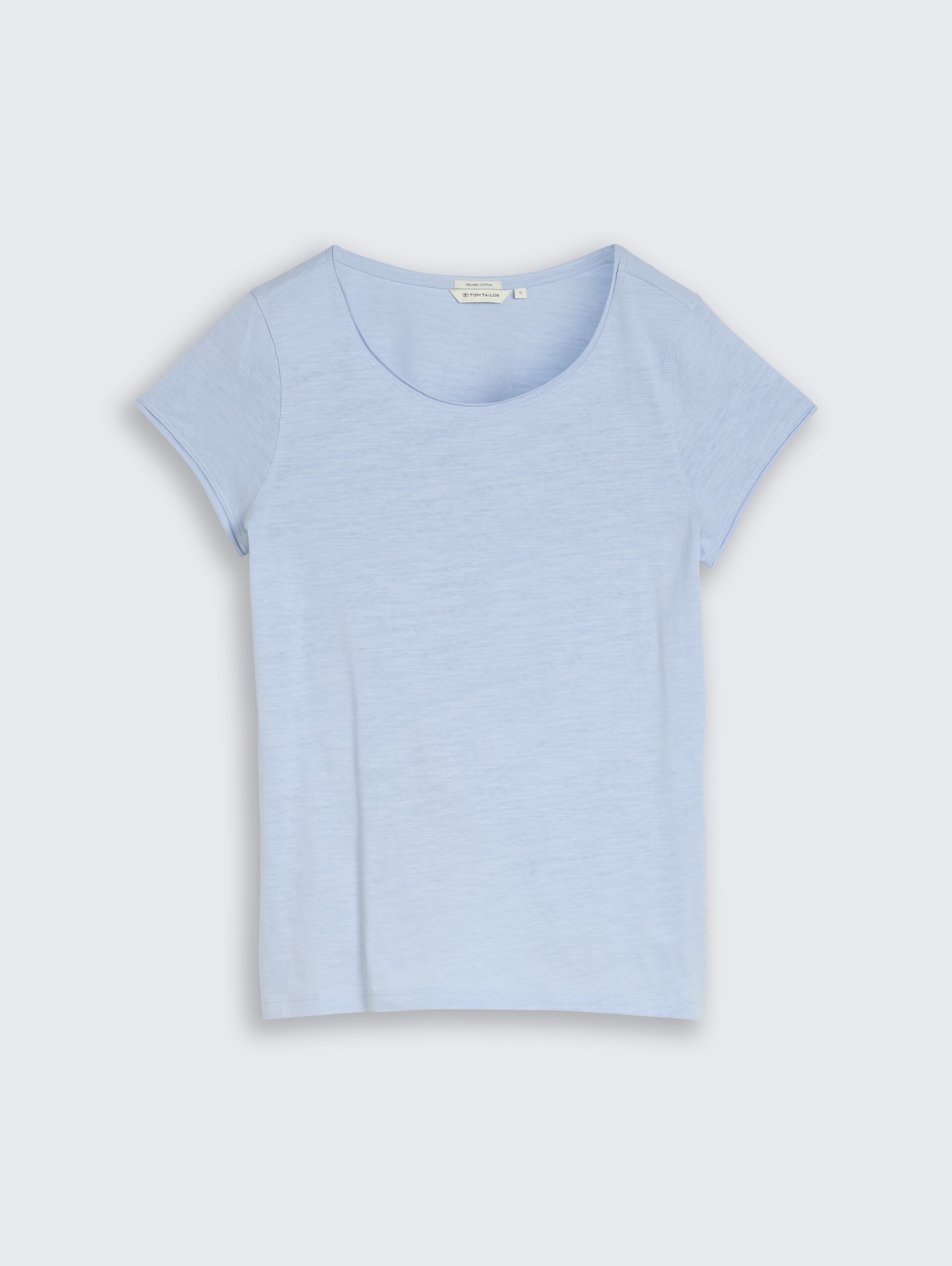 T-Shirt aus Baumwolle - Kentucky Blue - Vorder-Produkt-Ansicht