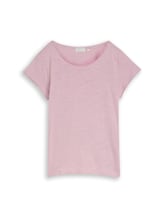 Nicht ausgewählt, T-Shirt aus Baumwolle von Tom Tailor, rosa