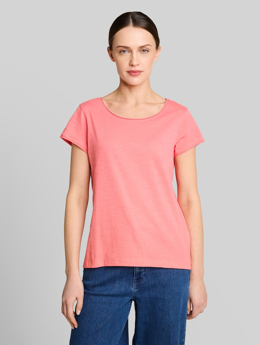 T-Shirt aus Baumwolle von Women, soft coral pink