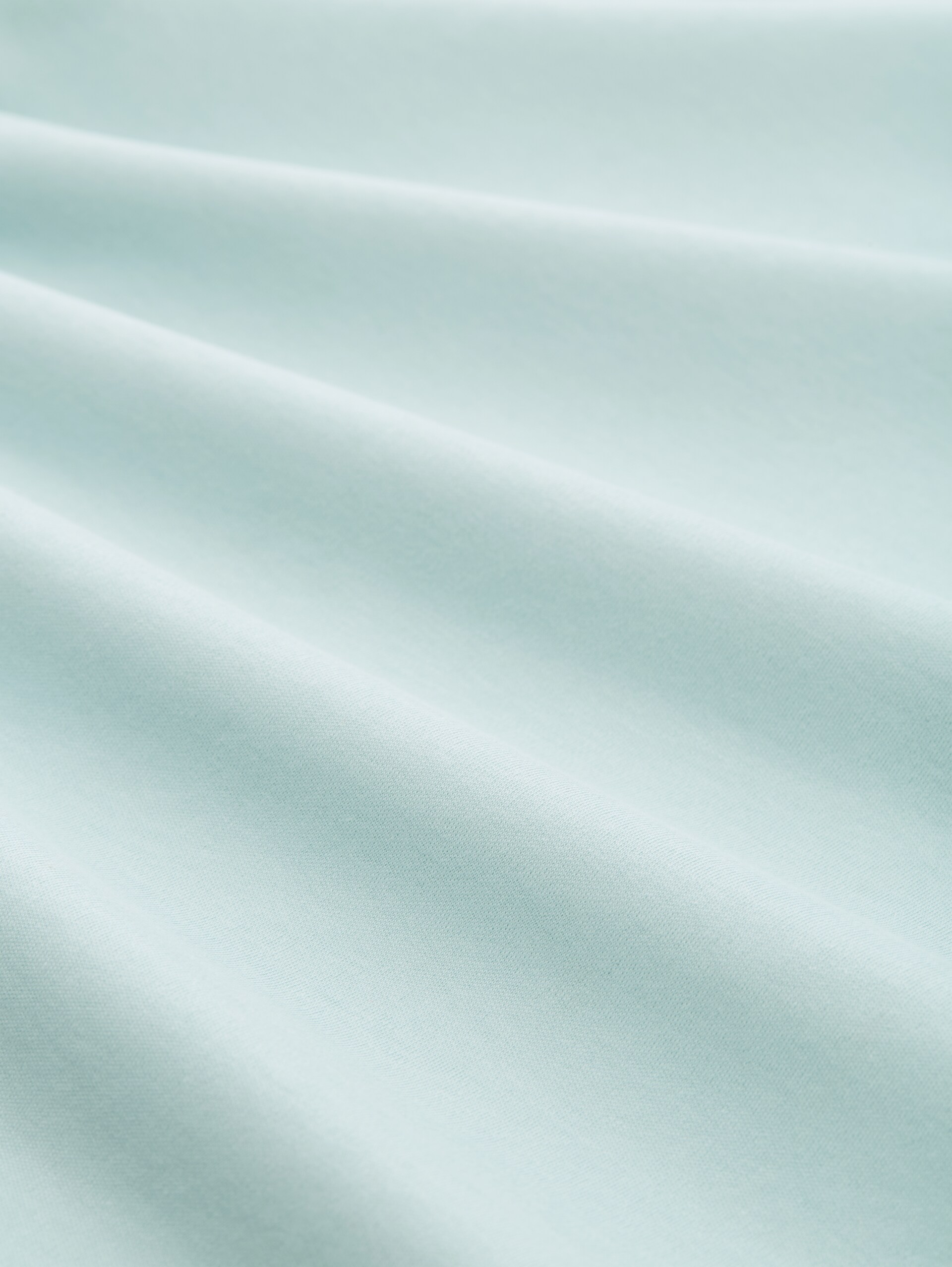 Basic cotton T-shirt - blue haze - Material view