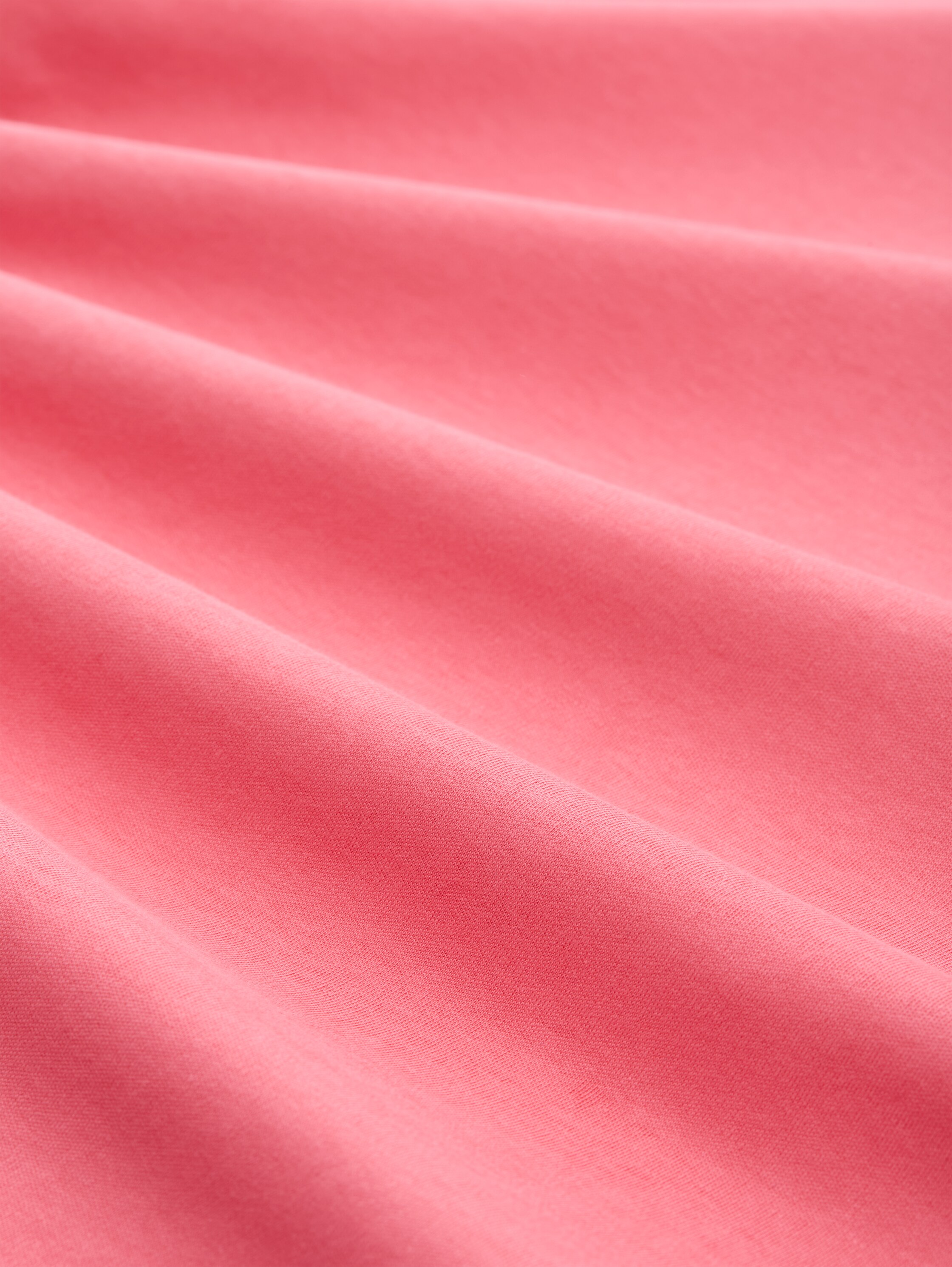 Basic T-shirt van katoen - soft_coral_pink - 