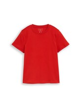 Selected, Basic cotton T-shirt by Tom Tailor, red
