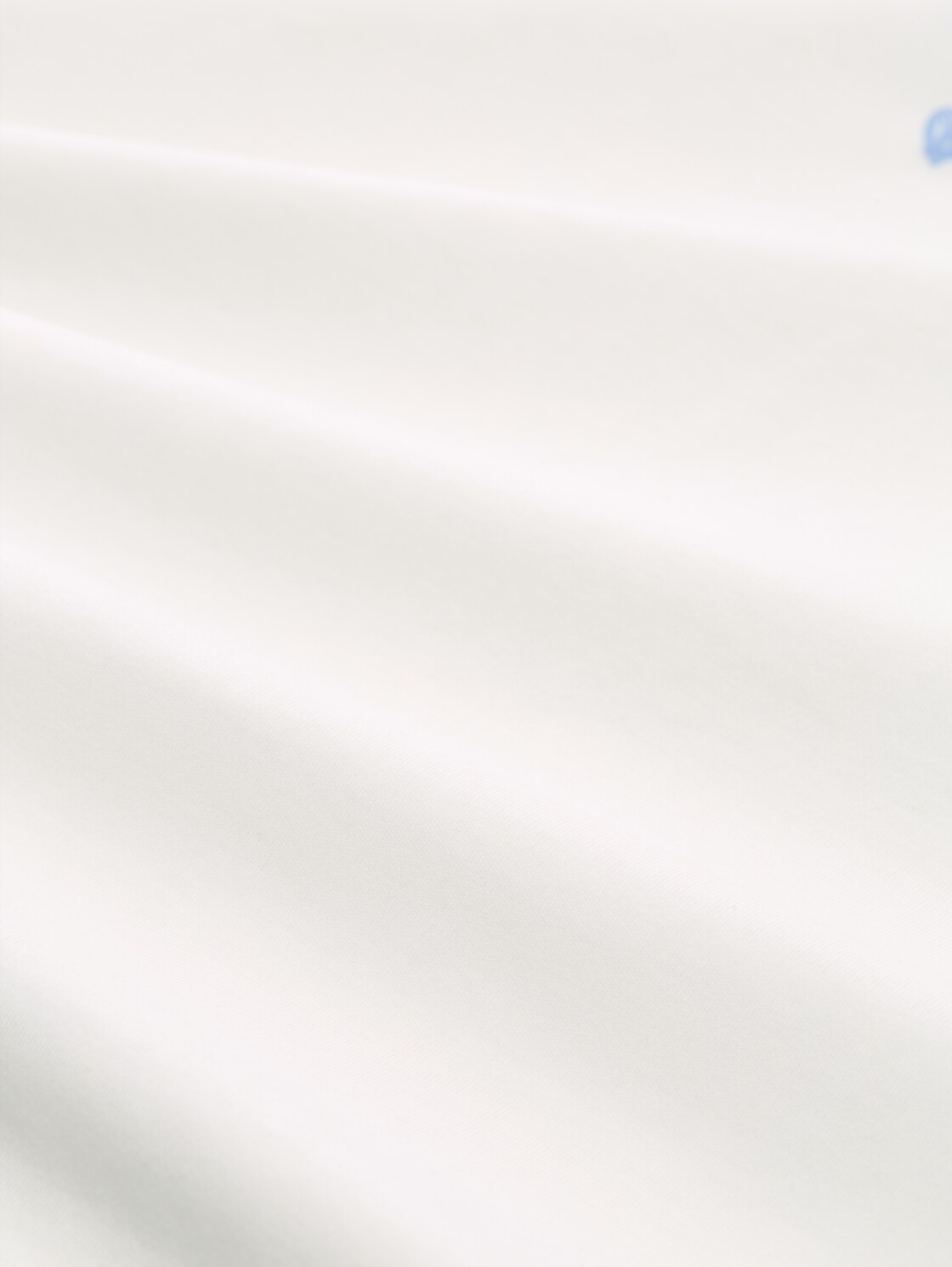 T-Shirt aus Baumwolle - off white - Material-Ansicht