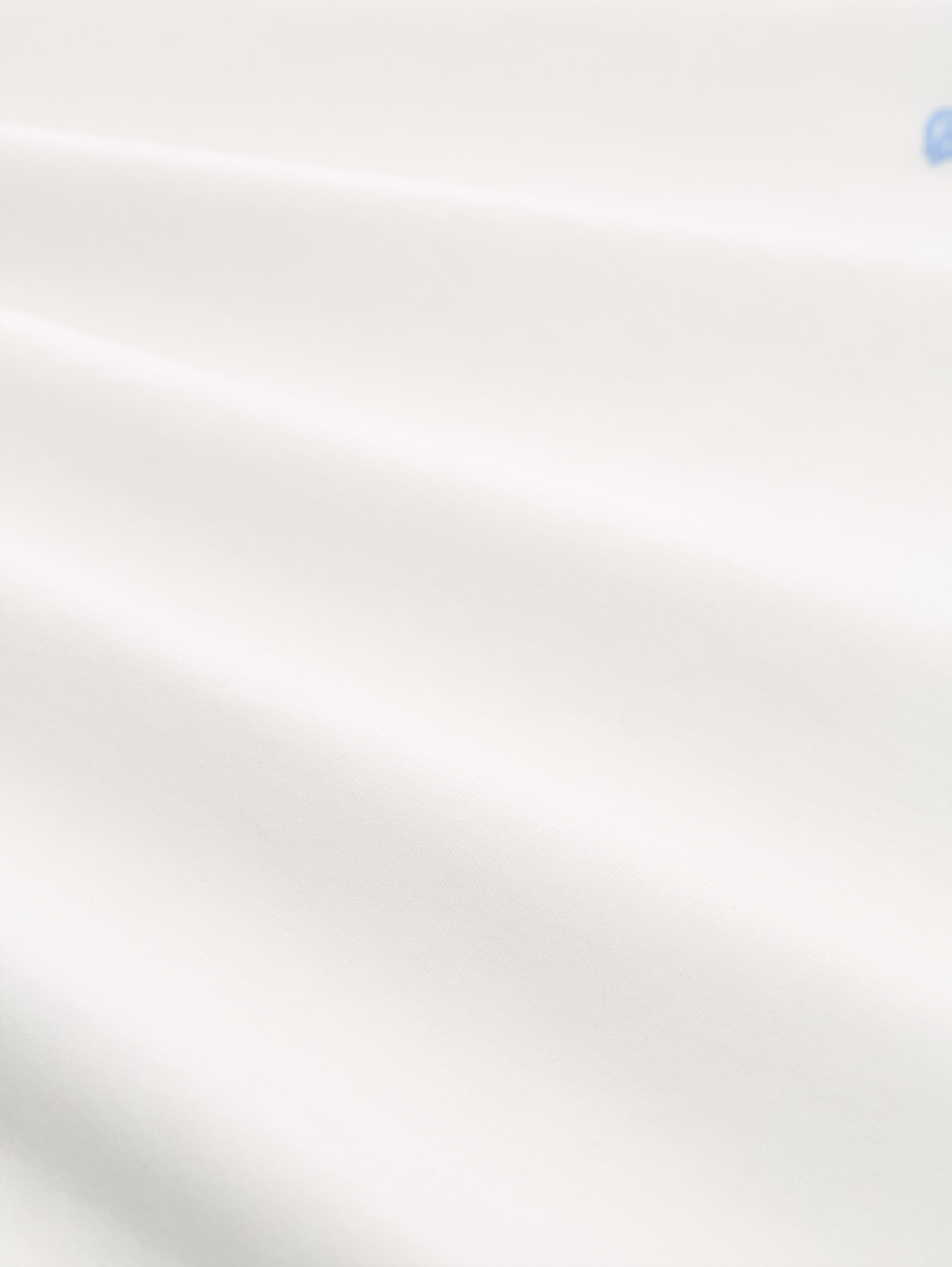 T-Shirt aus Baumwolle - off white - Material-Ansicht