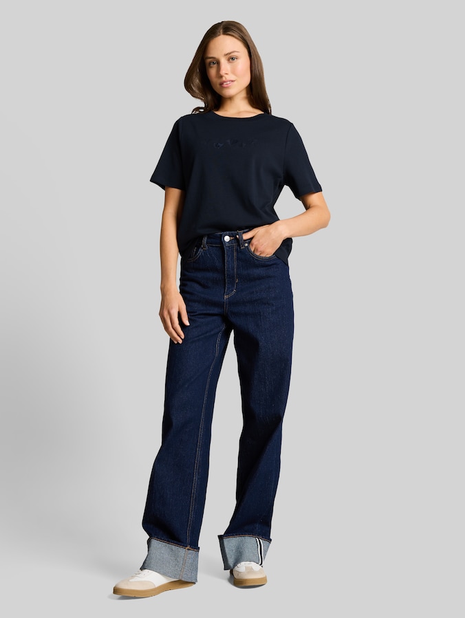 T-Shirt aus Baumwolle von Women, Lunar Eclipse