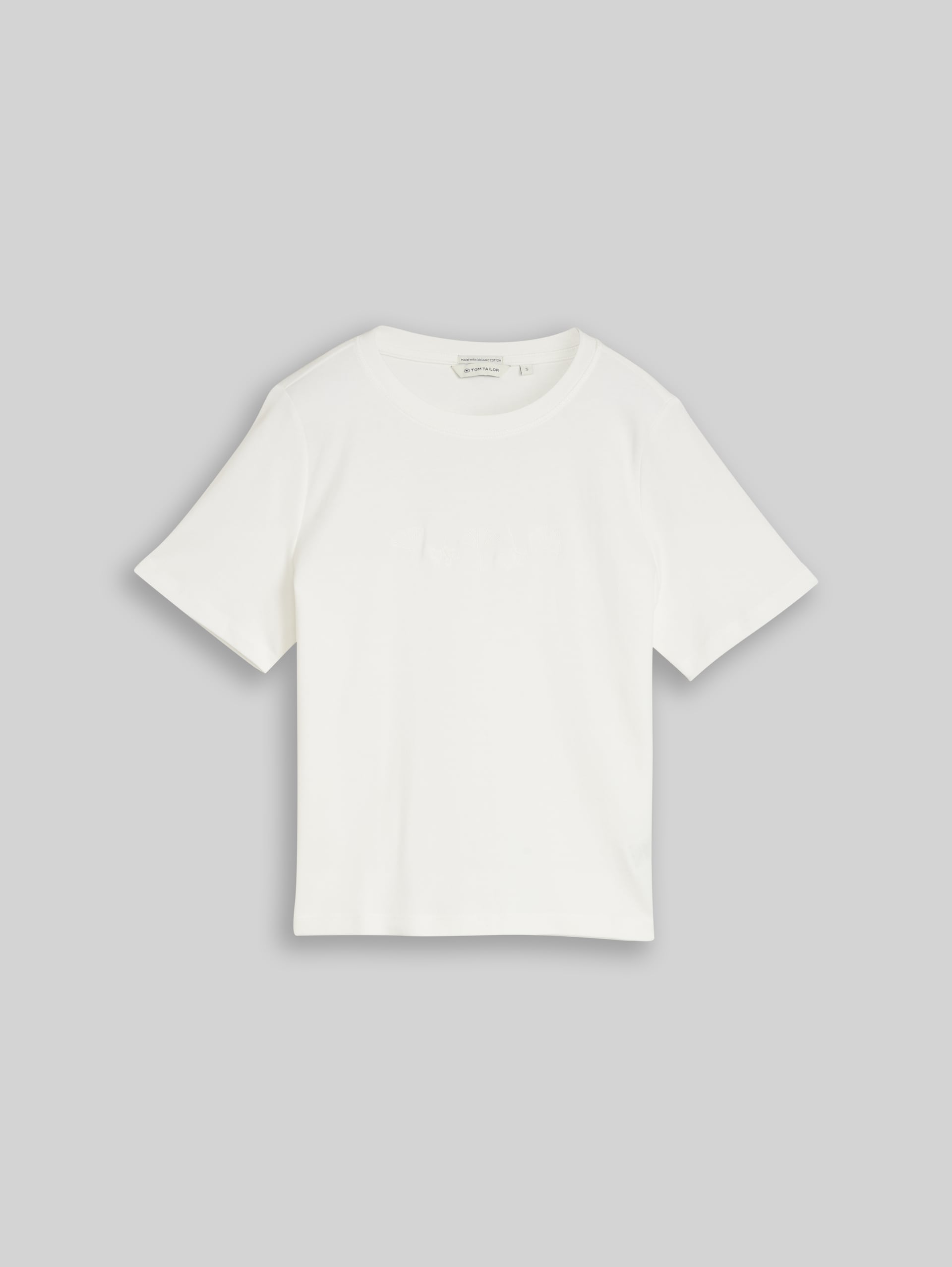 T-shirt en coton - off white 3 - Vue de face du produit