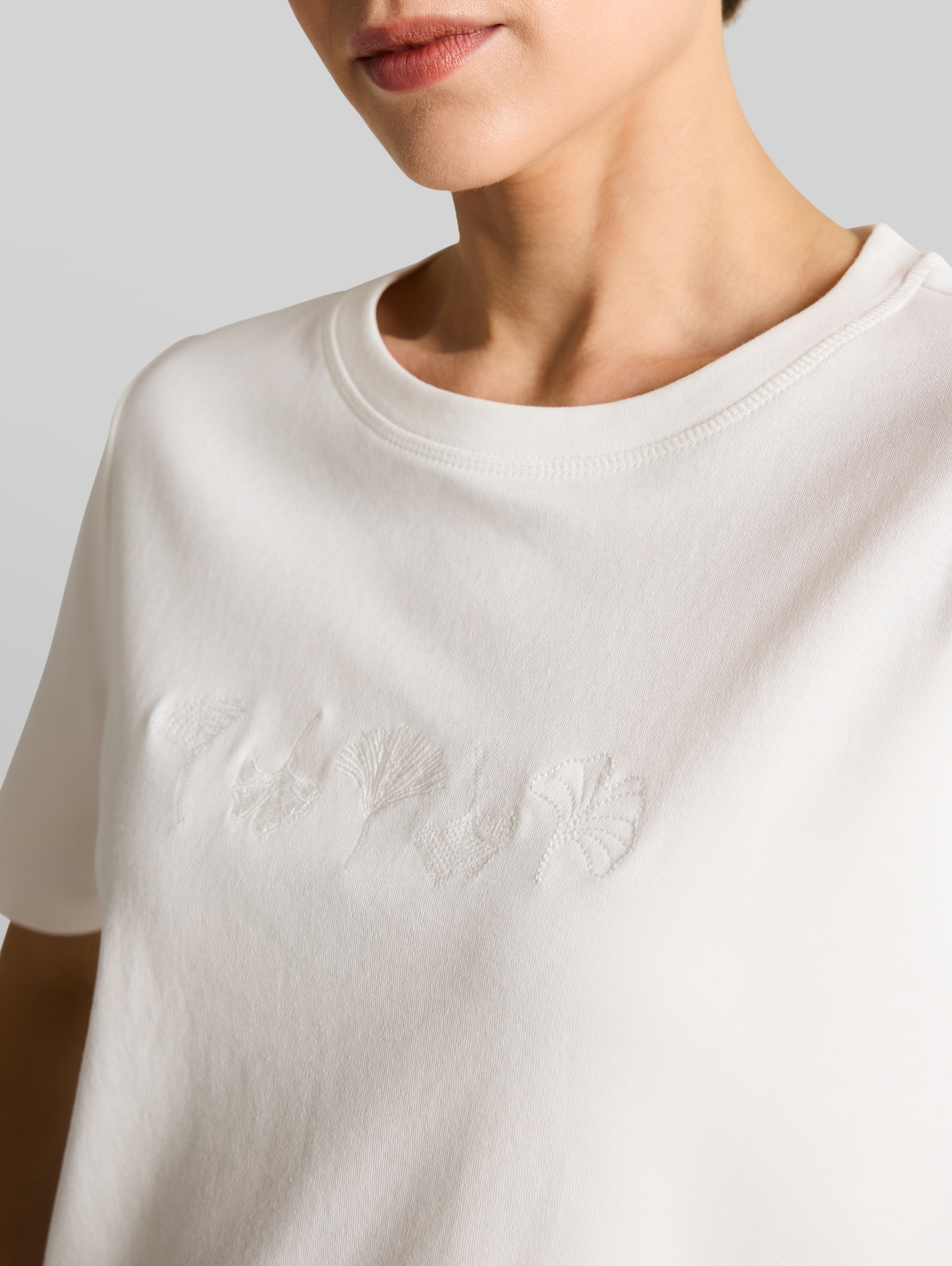 T-shirt en coton - off white 3 - Vue détaillée du modèle