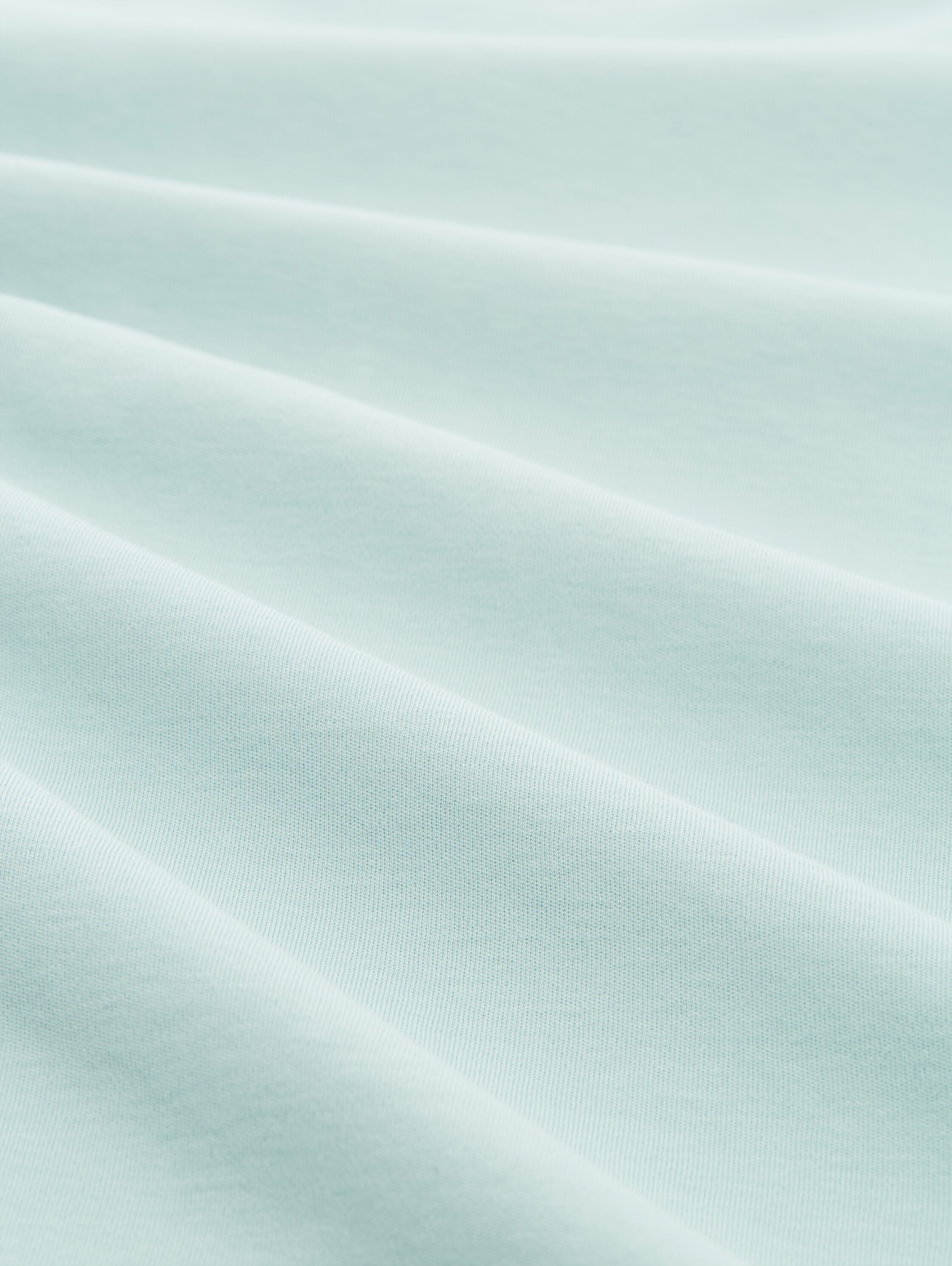 T-shirt van katoen - blue haze - Materiaalweergave