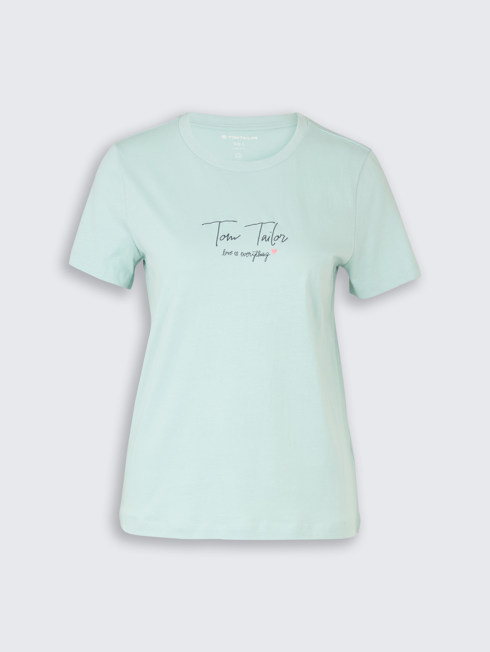 T-Shirt mit Logo-Print - blue haze - Vorder-Produkt-Ansicht
