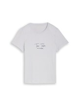 Nicht ausgewählt, T-Shirt mit Logo-Print von , blau