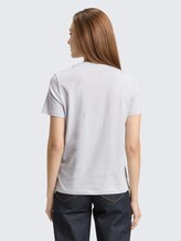 T-shirt avec logo imprimé - soft dusty blue - Découpe Vue arrière du modèle
