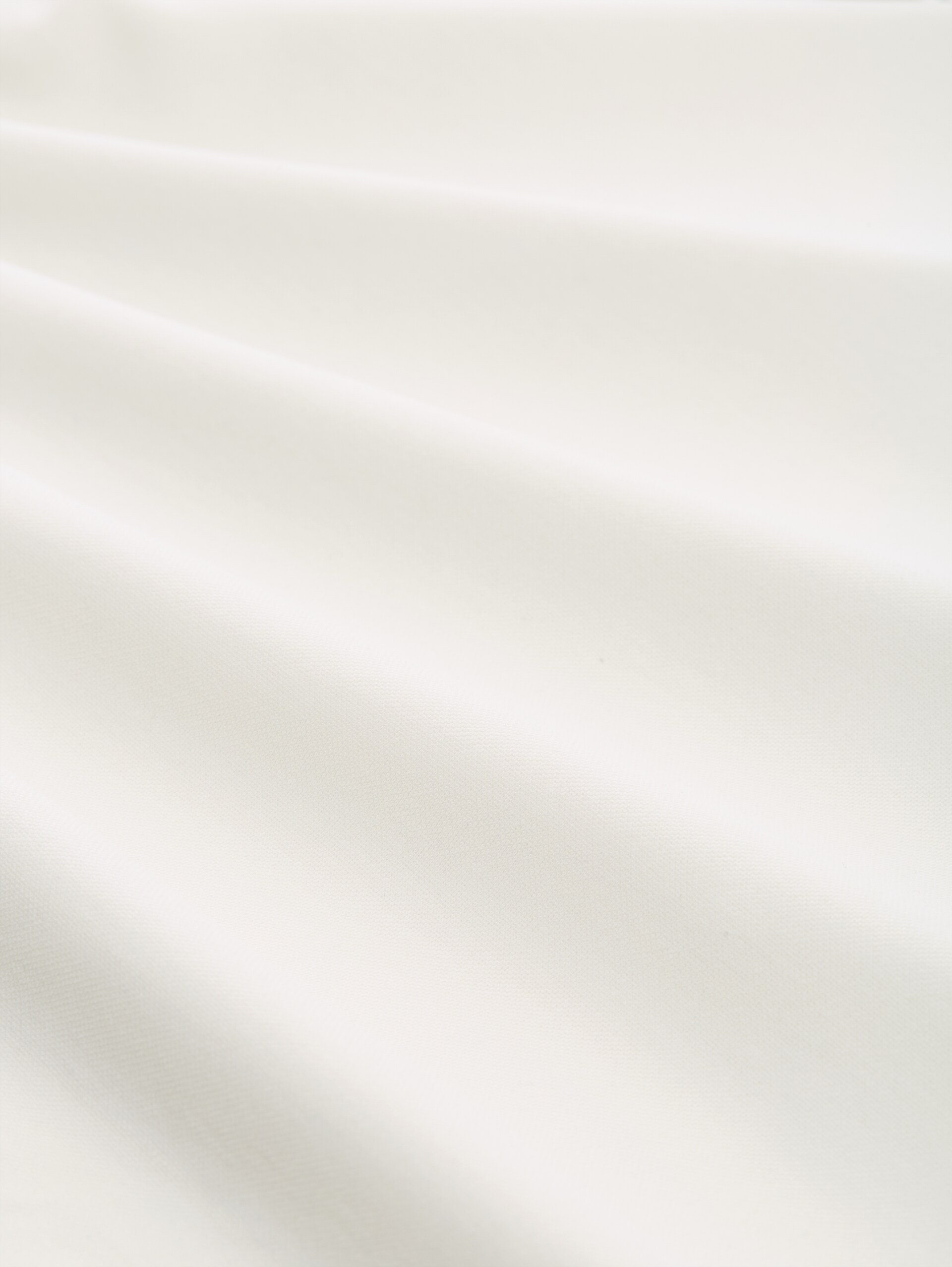 Langarmshirt mit Raffungen - Whisper White - Material-Ansicht