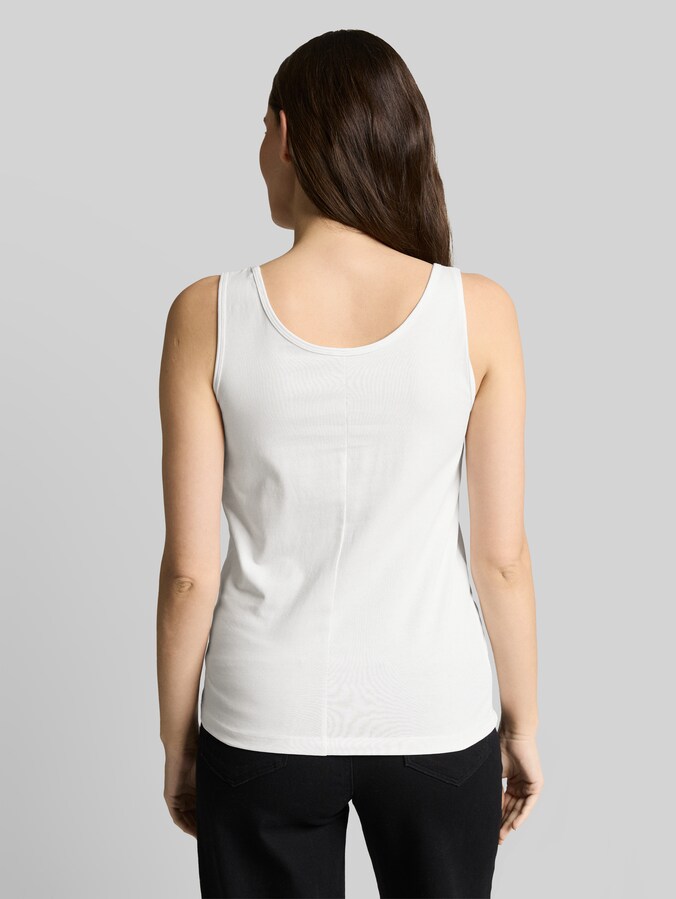 Tom Tailor Donna Top Senza Maniche – Casual Chic In Tessuto Sostenibile, Vestibilità Morbida (XS-3XL)