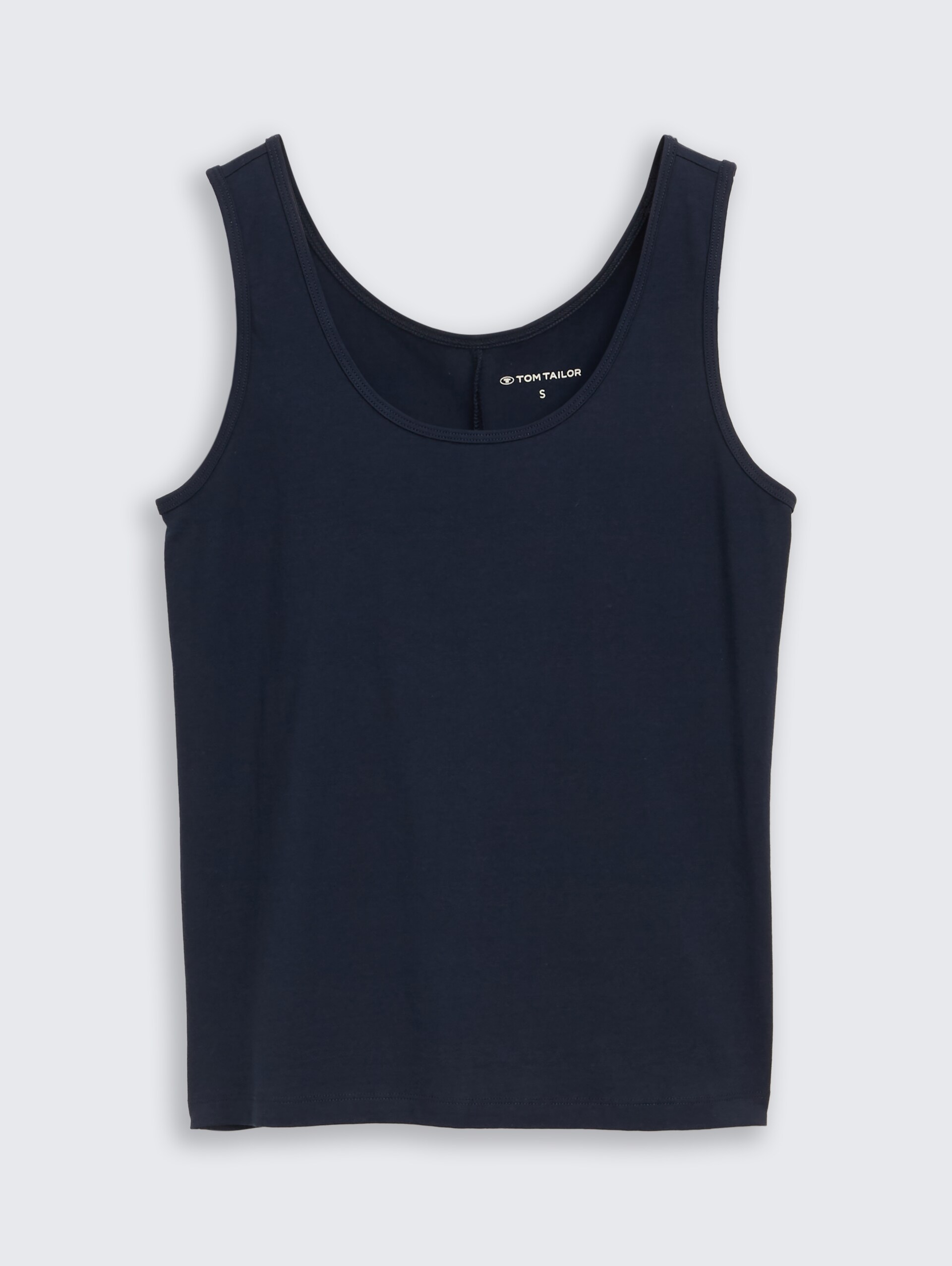 Slim Fit Top mit Rundhalsausschnitt - sky captain blue - Vorder-Produkt-Ansicht