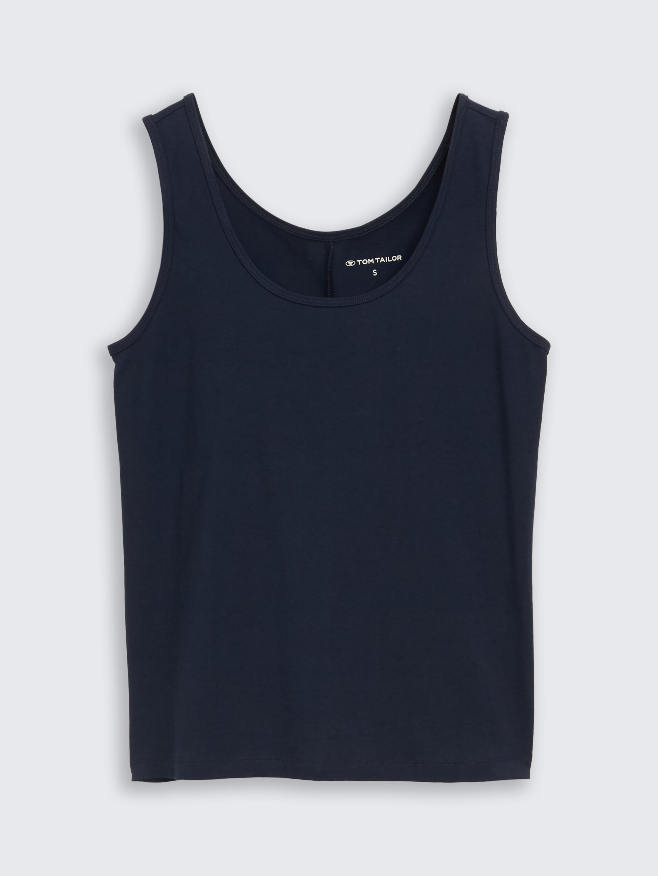 Slim Fit Top mit Rundhalsausschnitt - sky captain blue - Vorder-Produkt-Ansicht