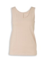 Nicht ausgewählt, Slim Fit Top mit Rundhalsausschnitt von , grau