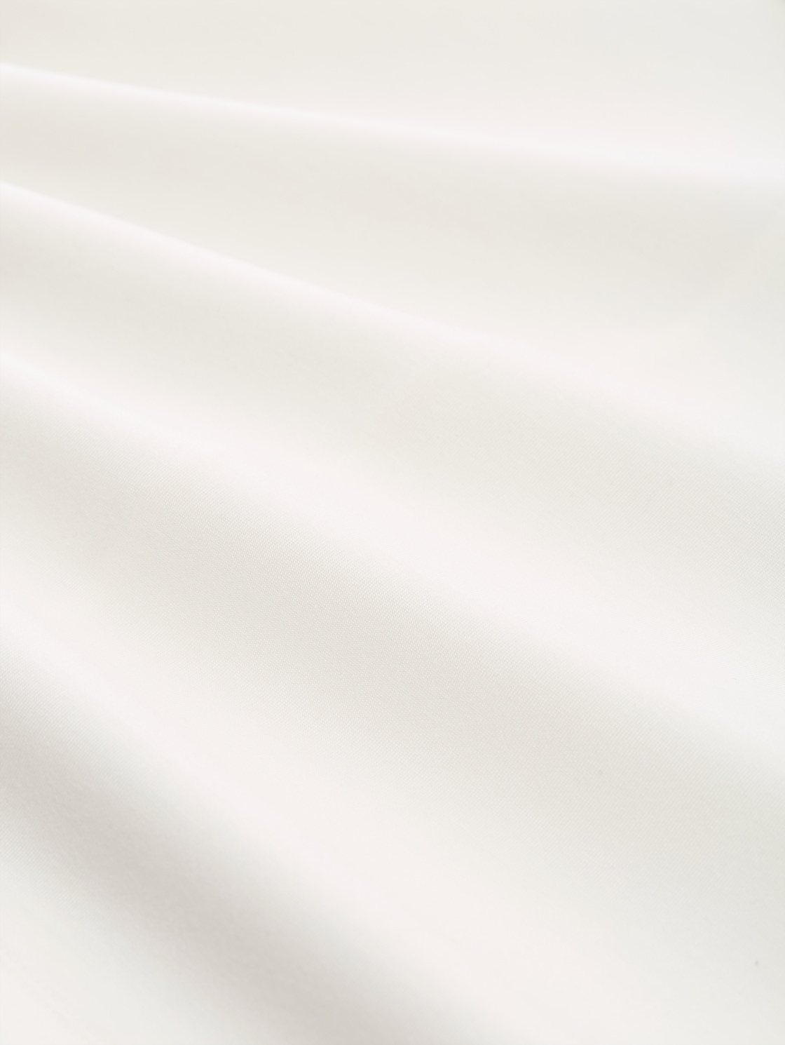 Loose Fit Scuba Langarmshirt mit Polokragen - Whisper White - Material-Ansicht