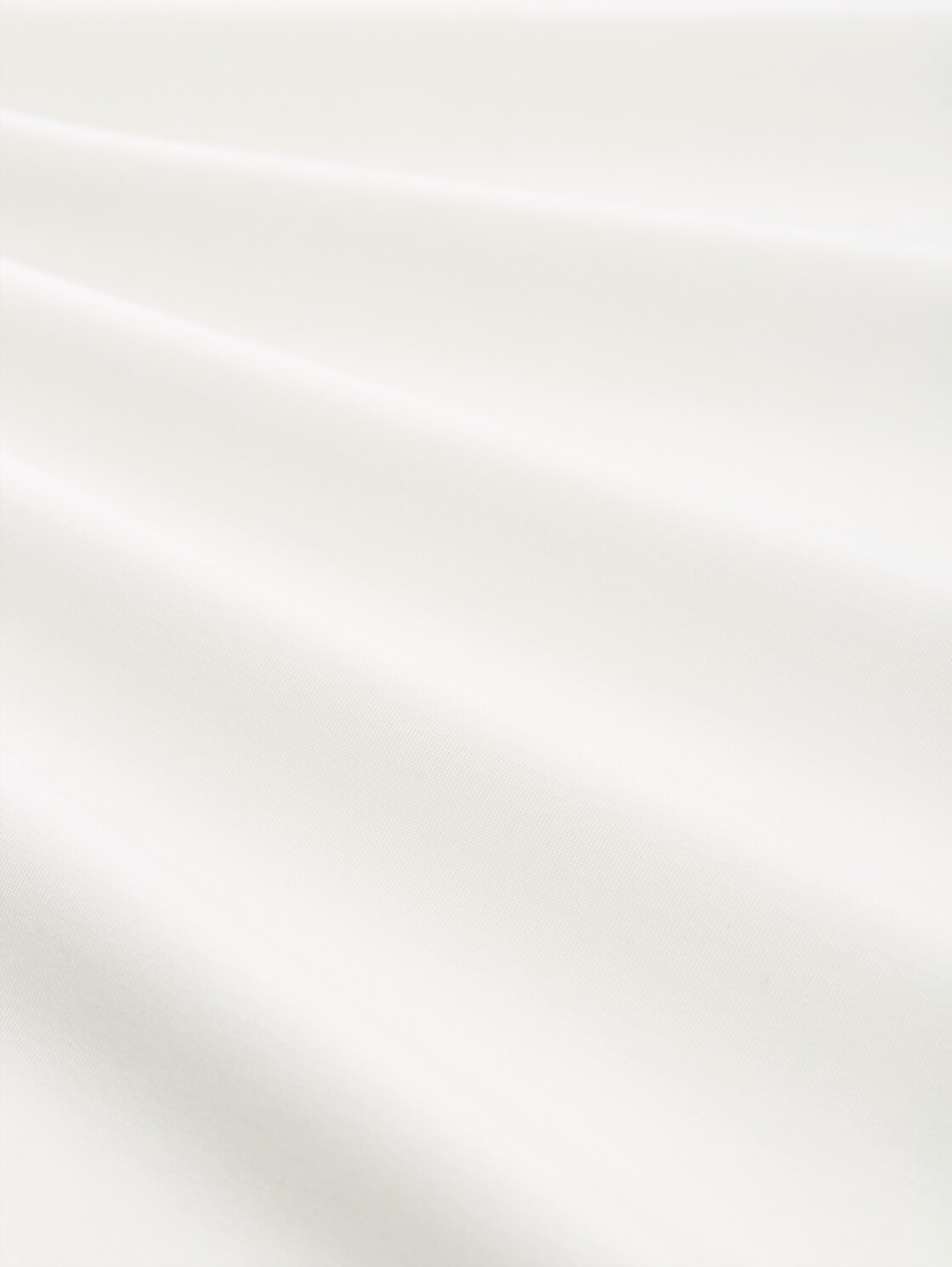 Loose Fit Scuba T-Shirt mit Print - Whisper White - Material-Ansicht