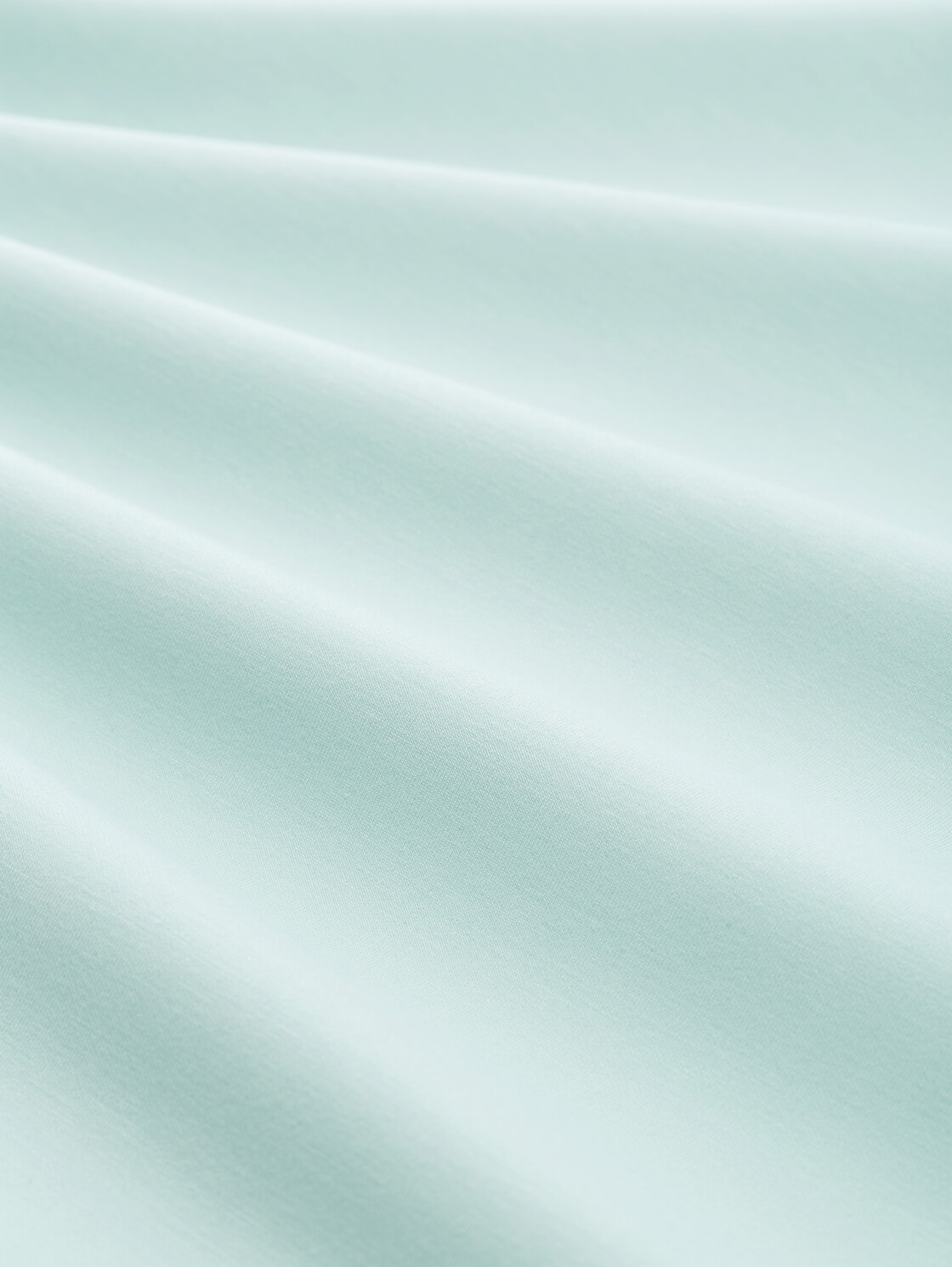 Loose Fit Scuba T-Shirt mit Print - blue haze - Material-Ansicht