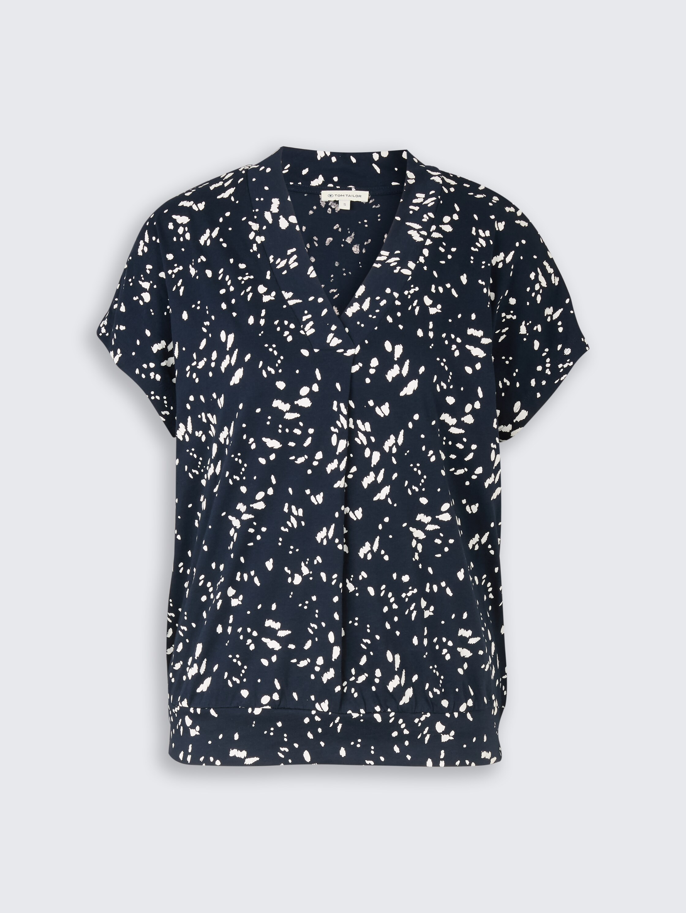 T-Shirt mit Muster - navy_dot - 