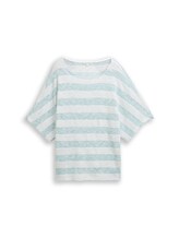 Sélectionné, T-shirt ample à manches chauve-souris par Tom Tailor, bleu