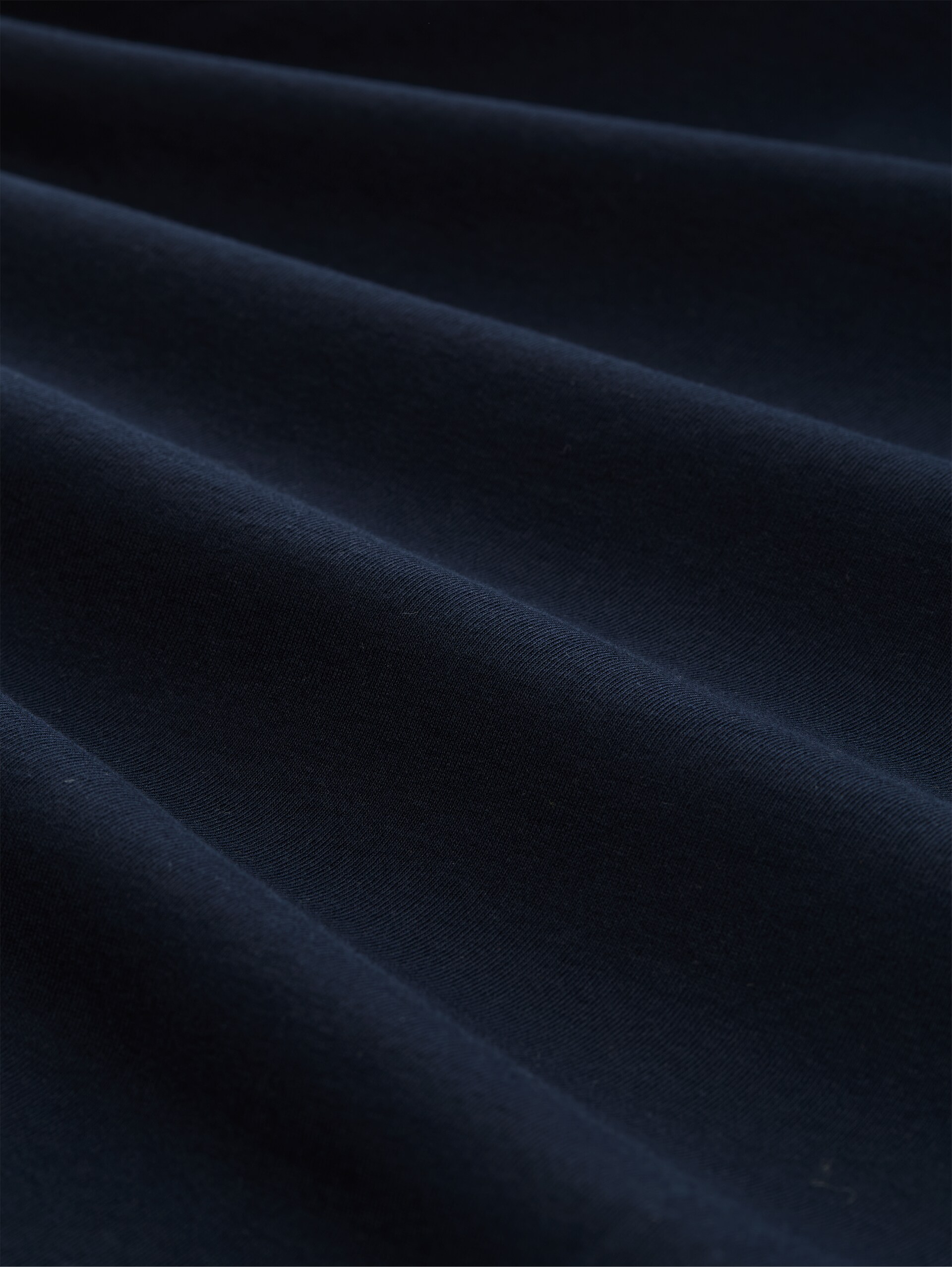 Basic top with stretch - sky captain blue - Material view