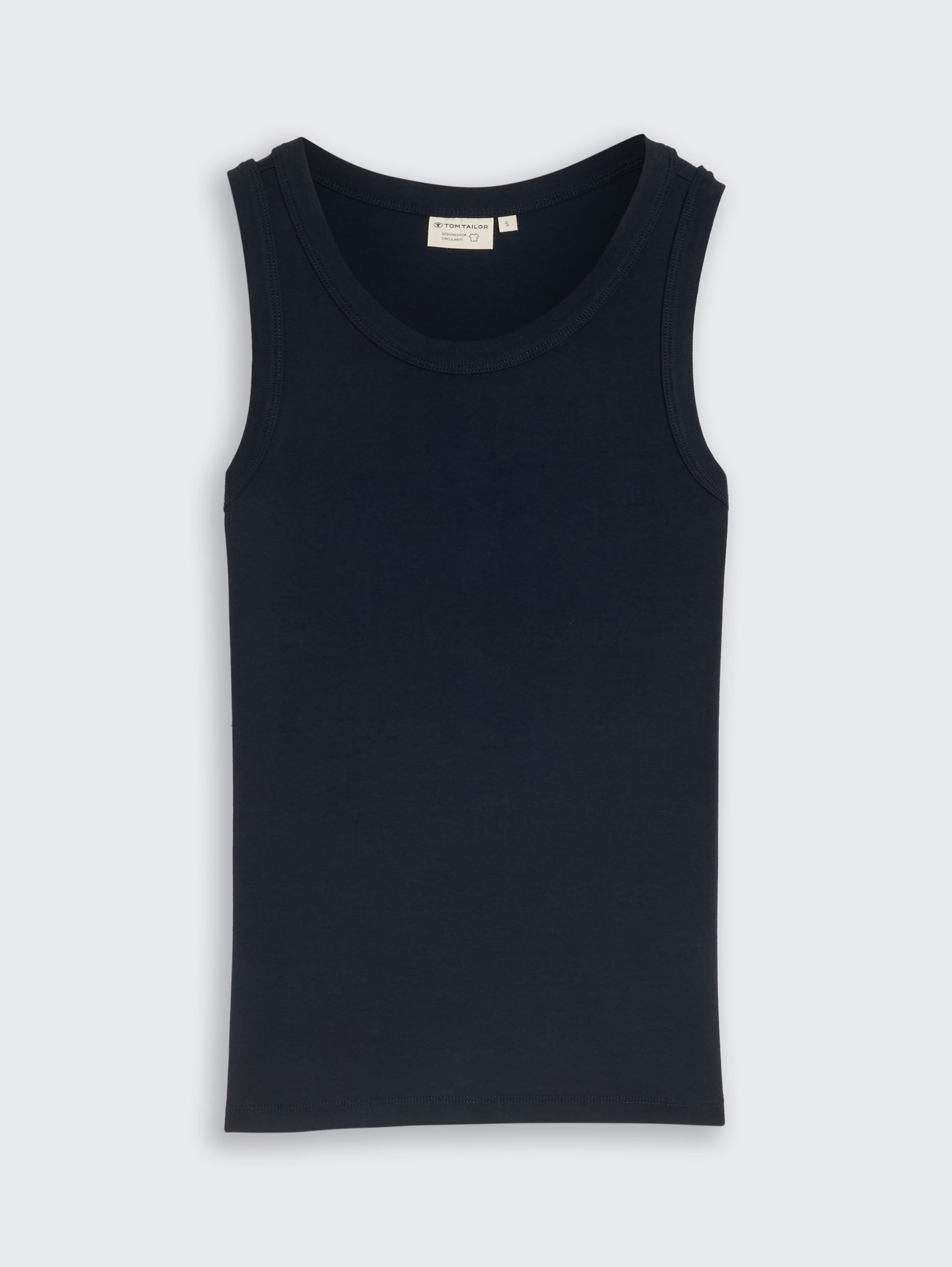 Basic Top mit Stretch von Women, sky captain blue