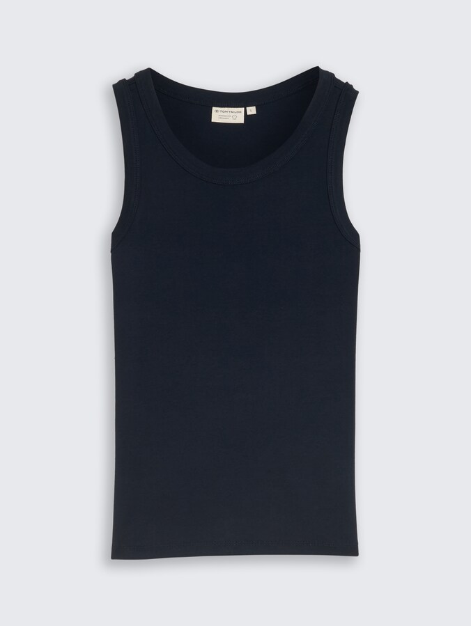 Basic Top mit Stretch von Women, sky captain blue