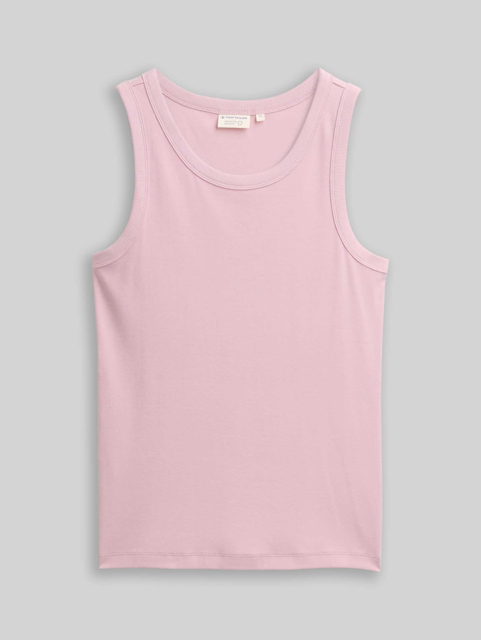 Basic top with stretch - light elderberry - Front product view