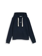 Nicht ausgewählt, Hoodie Sweatshirt mit Stickerei von , blau