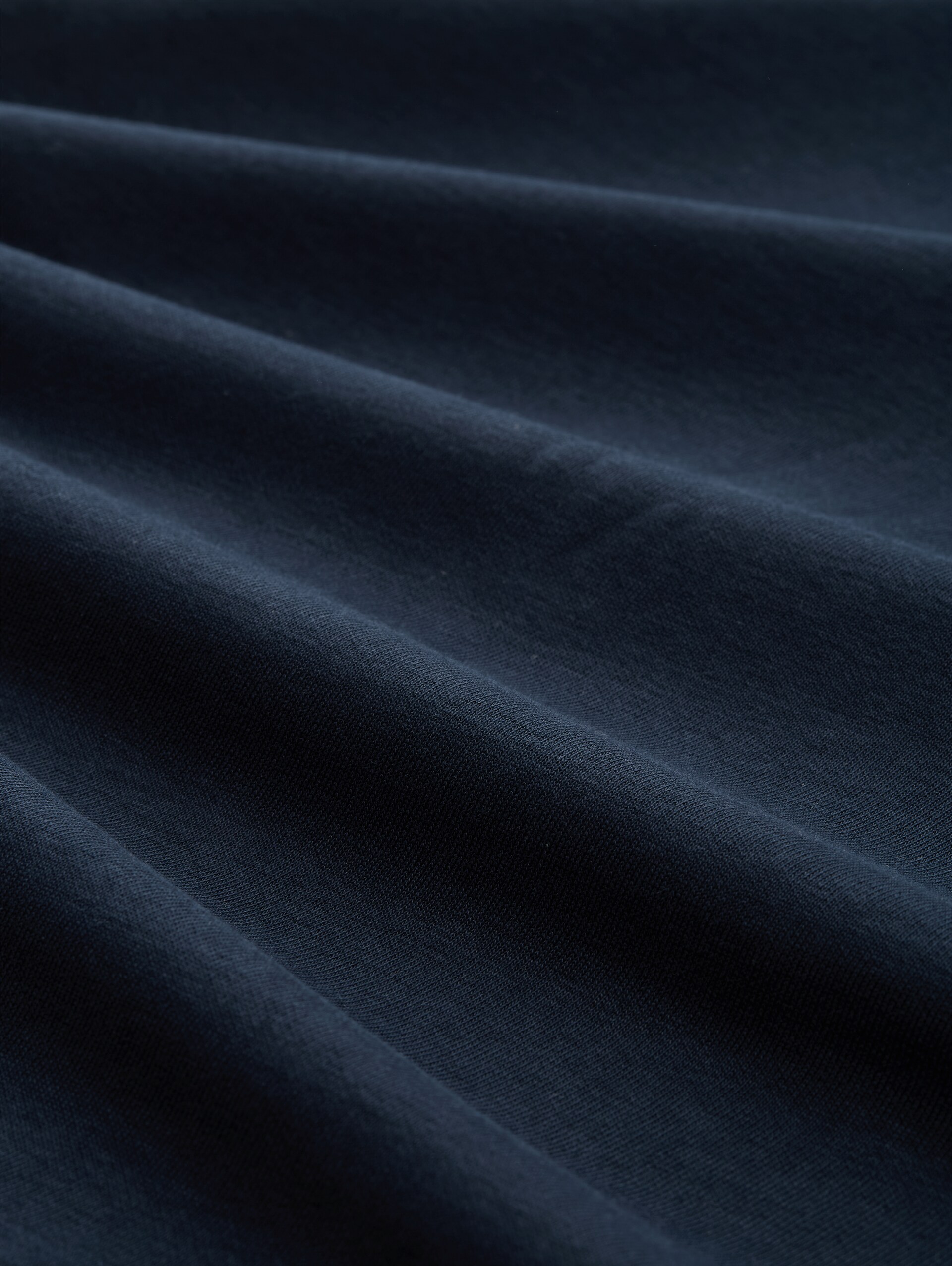 Hoodie sweatshirt with embroidery - sky captain blue - Material view