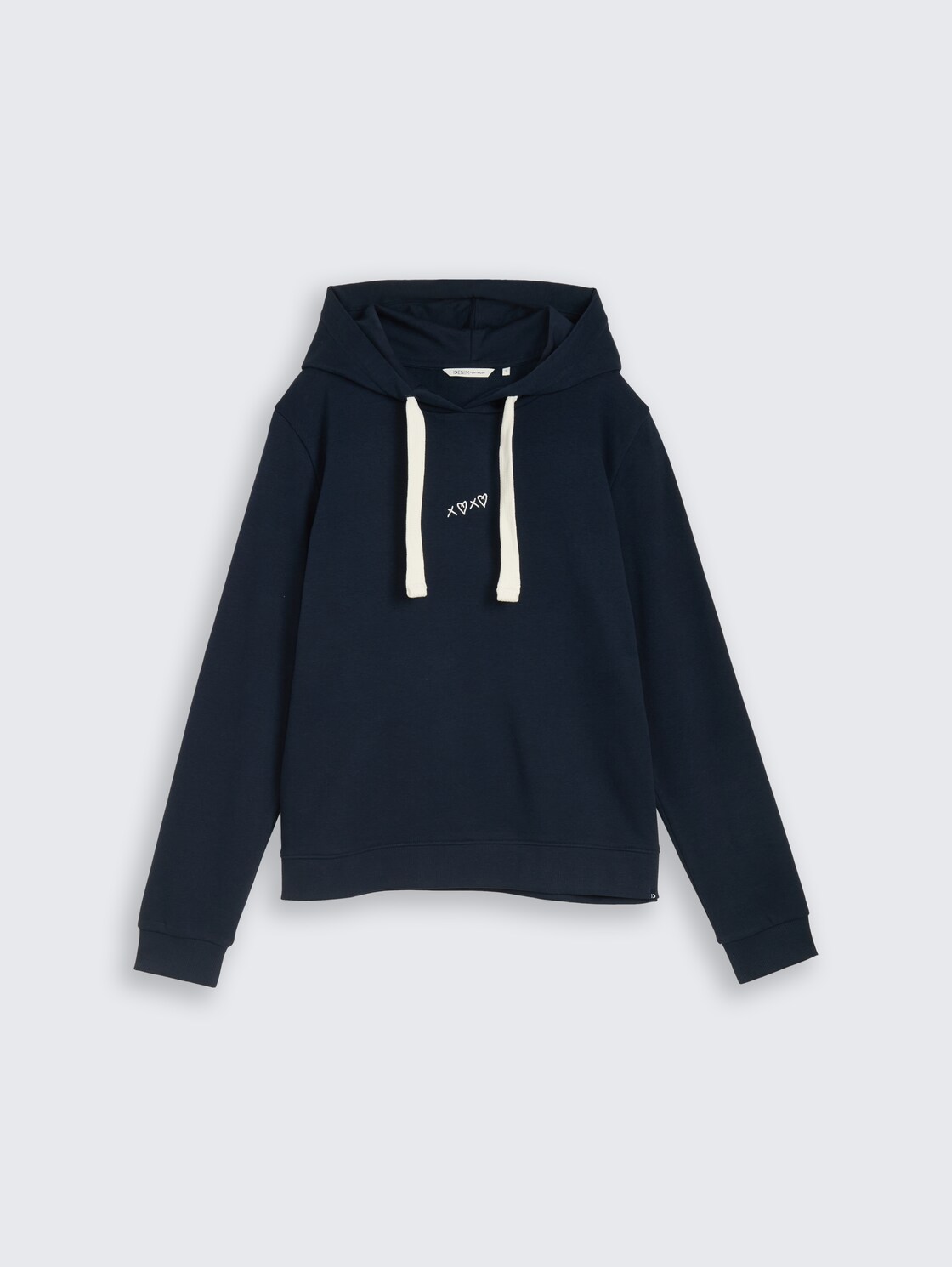 Hoodie Sweatshirt mit Stickerei - sky captain blue - Vorder-Produkt-Ansicht