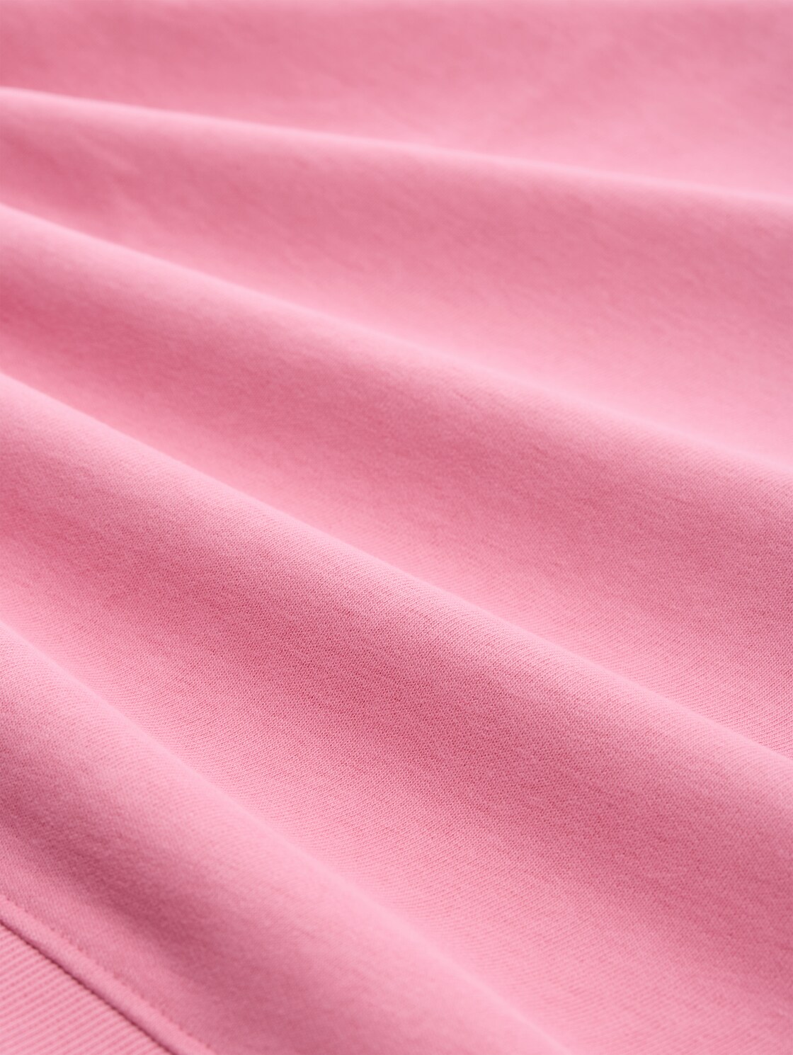 Hoodie Sweatshirt mit Stickerei - Soft Blush Rose - Material-Ansicht