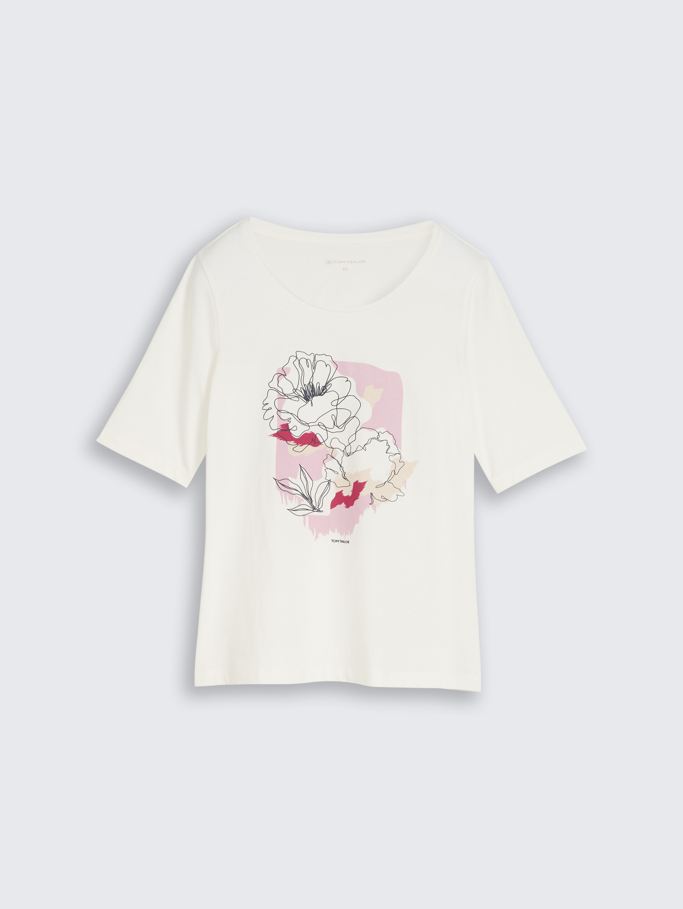 T-shirt met print - whisper_white - 