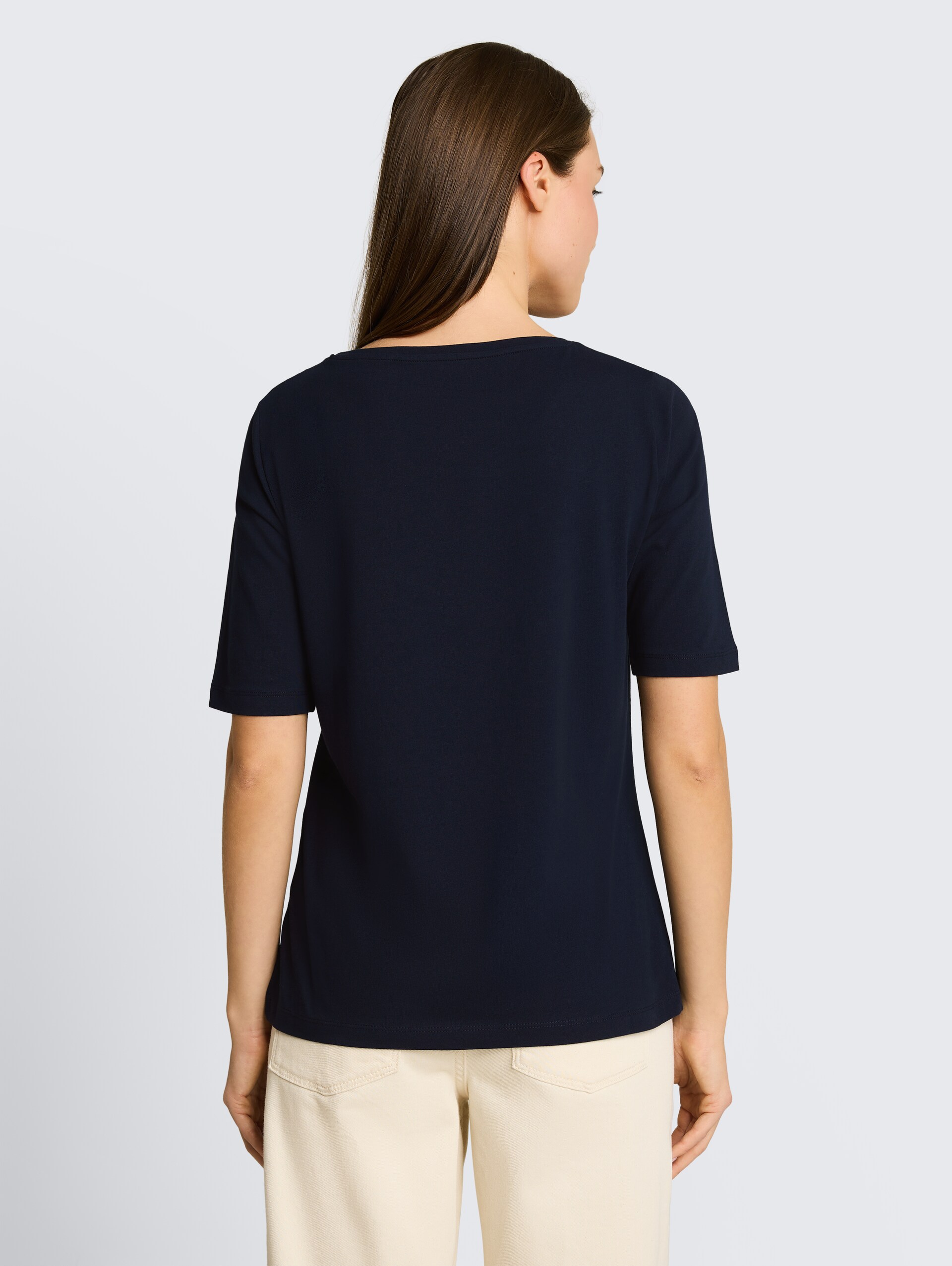 T-Shirt mit Print - Lunar Eclipse - Auschnitt Model-Rückansicht