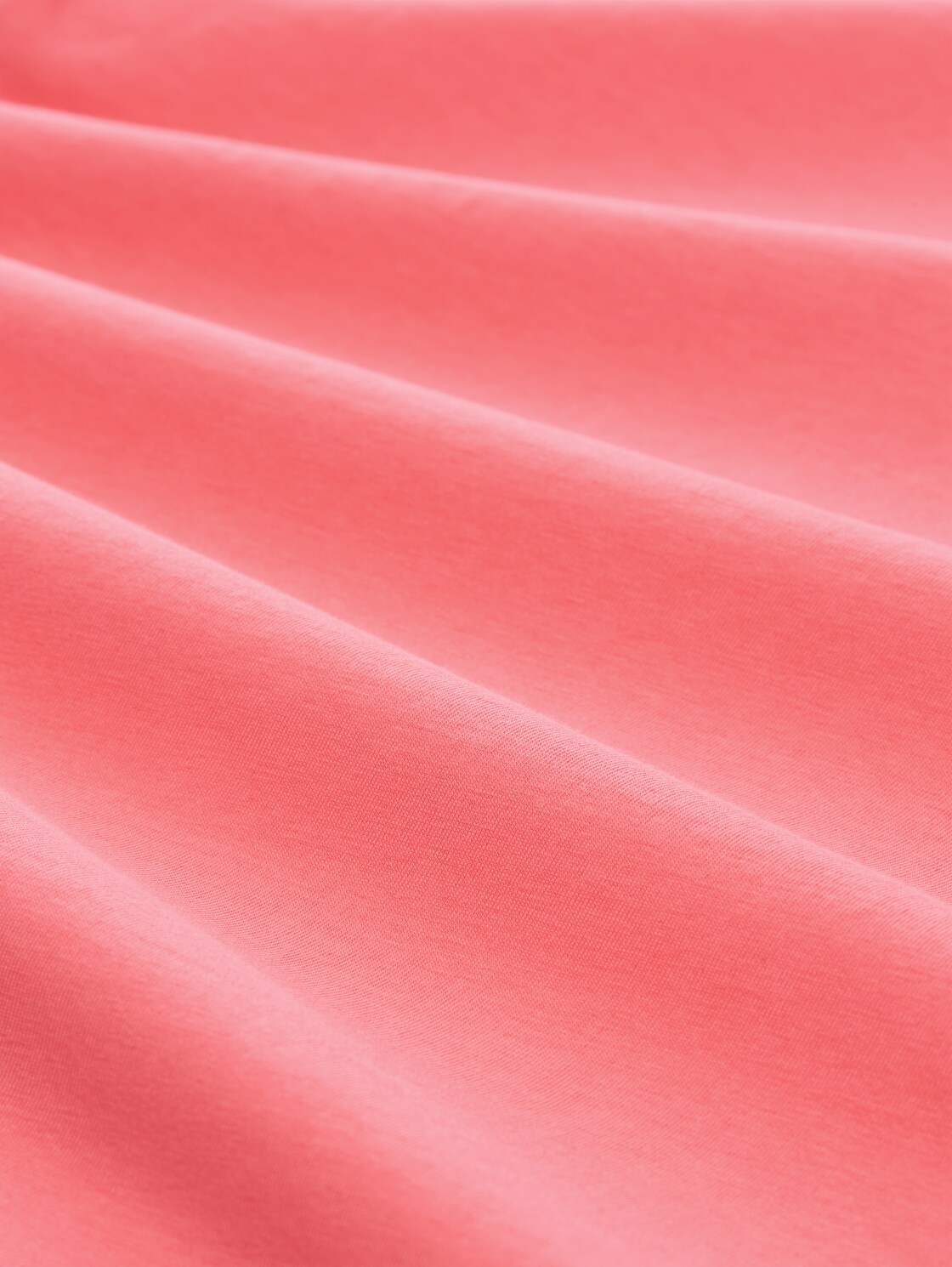 T-Shirt mit Print - soft coral pink - Material-Ansicht