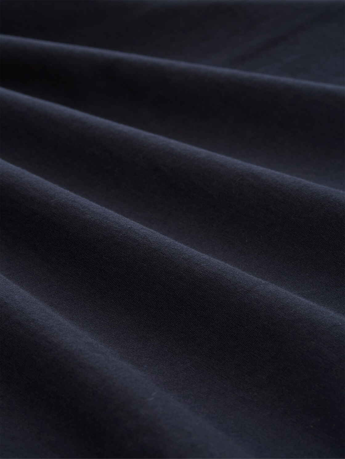 T-Shirt mit Lochstickereien - sky captain blue - Material-Ansicht