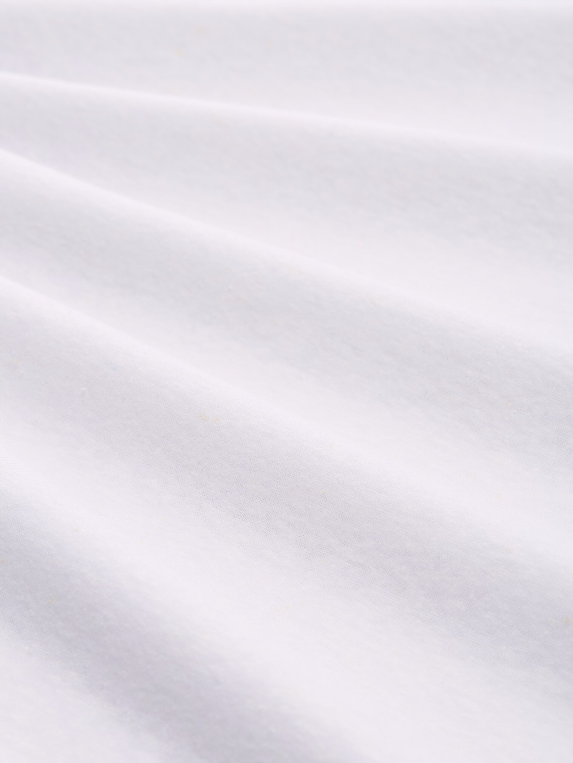 Top mit Leinenanteil - White - Material-Ansicht