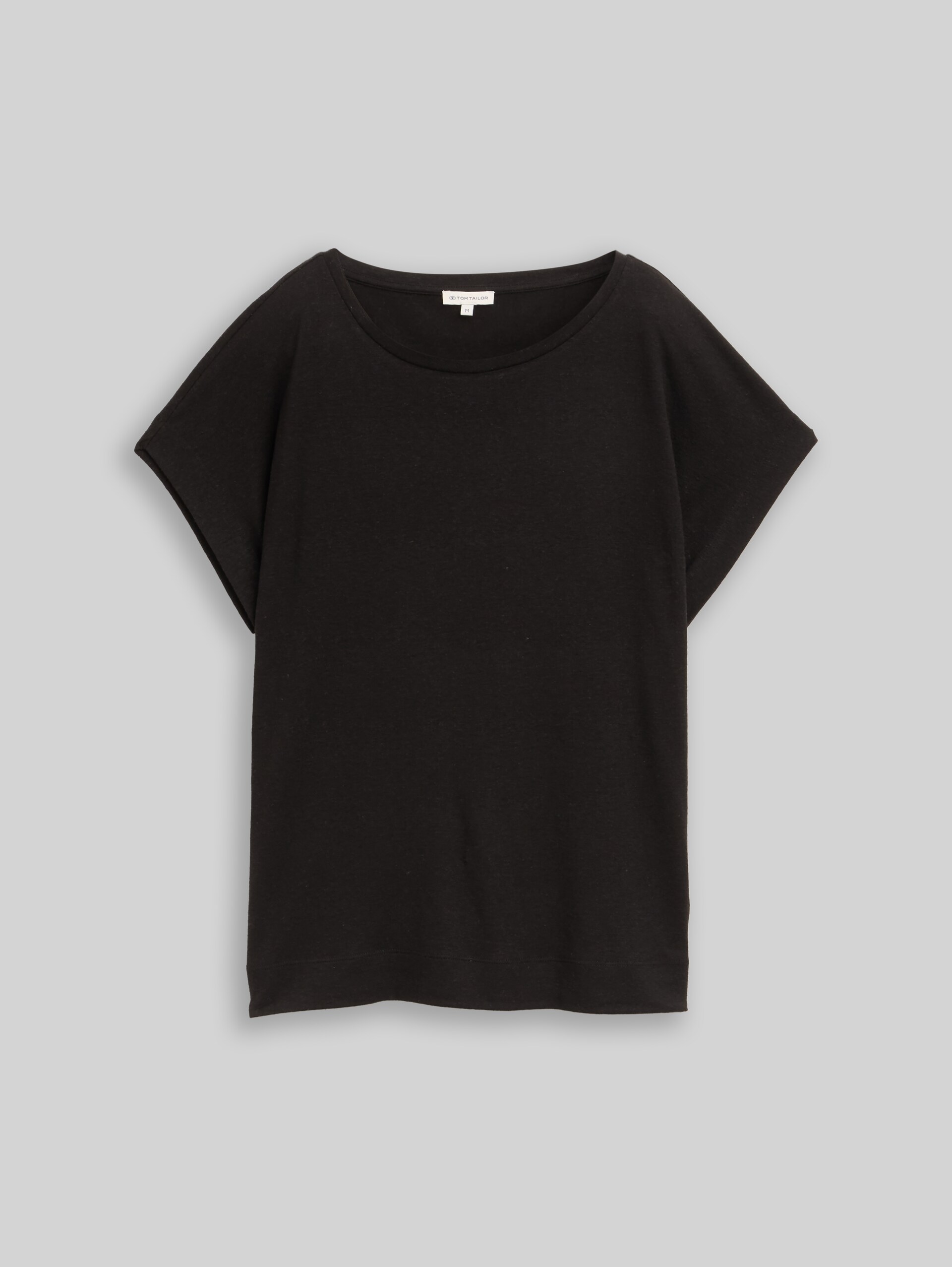 Loose fit T-shirt - deep black - Product vooraanzicht