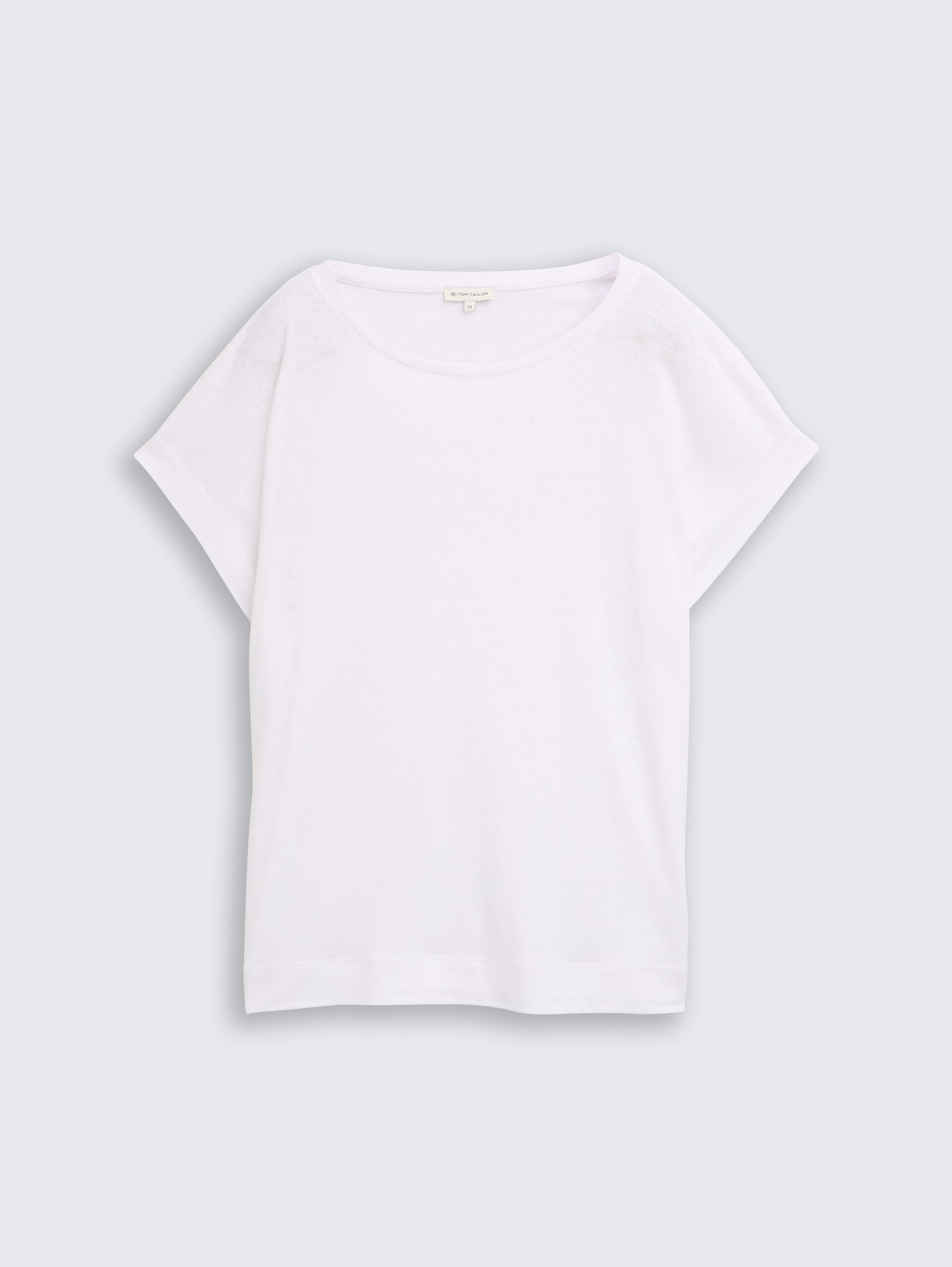 Loose fit T-shirt - White - Product vooraanzicht