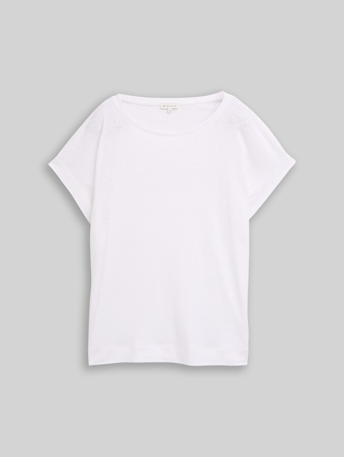 T-shirt ample par Women, White