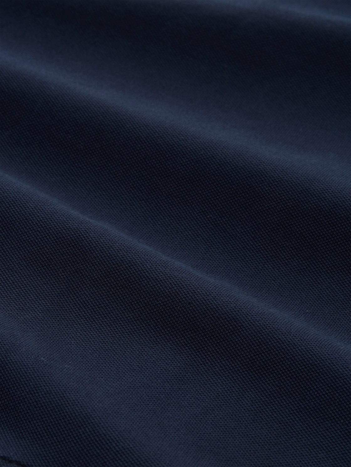 Loose Fit Poloshirt - sky captain blue