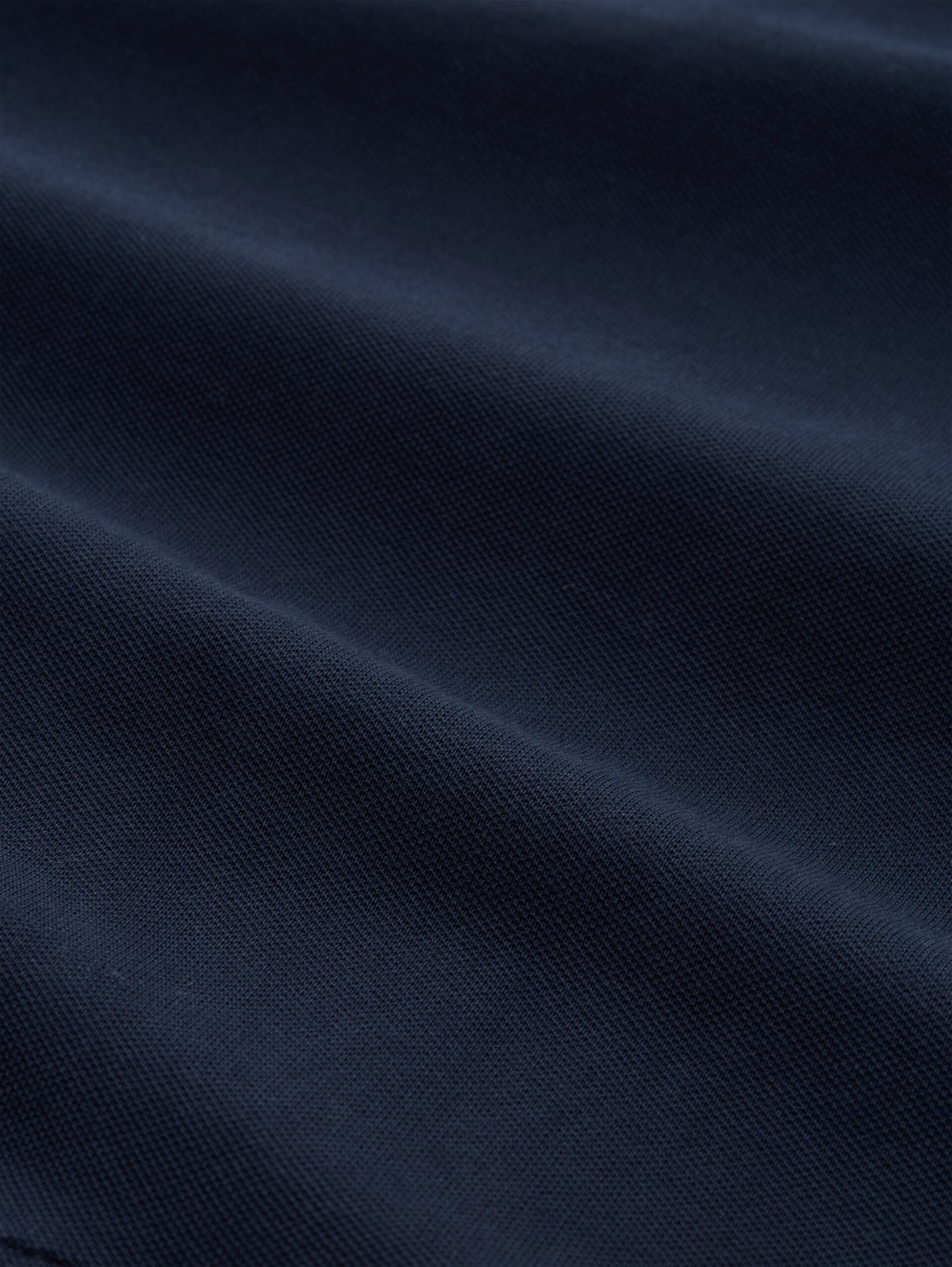 Loose fit polo shirt - sky captain blue