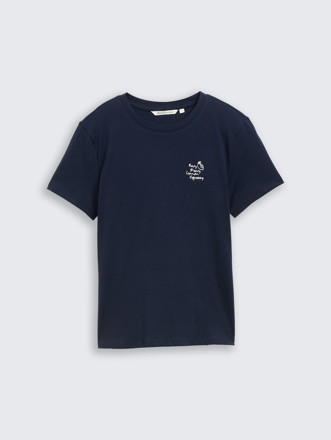 T-Shirt mit Stickerei - sky captain blue - Vorder-Produkt-Ansicht