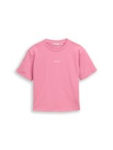 Nicht ausgewählt, Boxy Fit T-Shirt mit Stickerei von , rosa