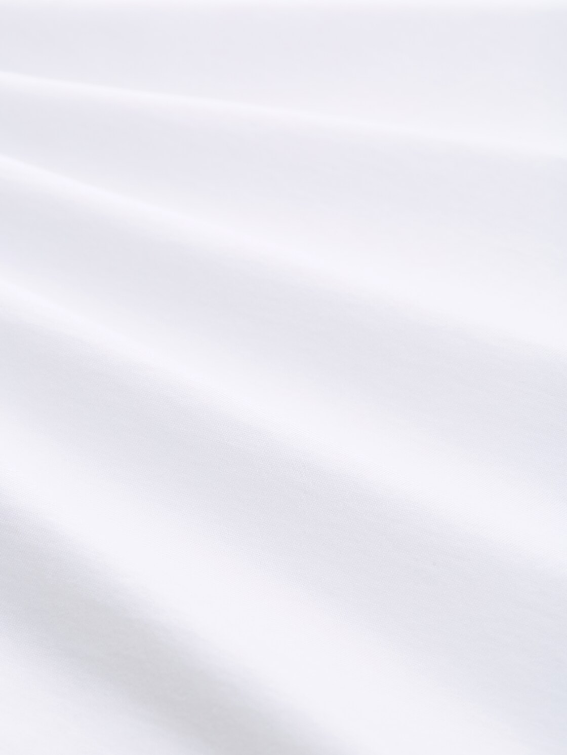 Boxy Fit T-Shirt mit Stickerei - White - Material-Ansicht