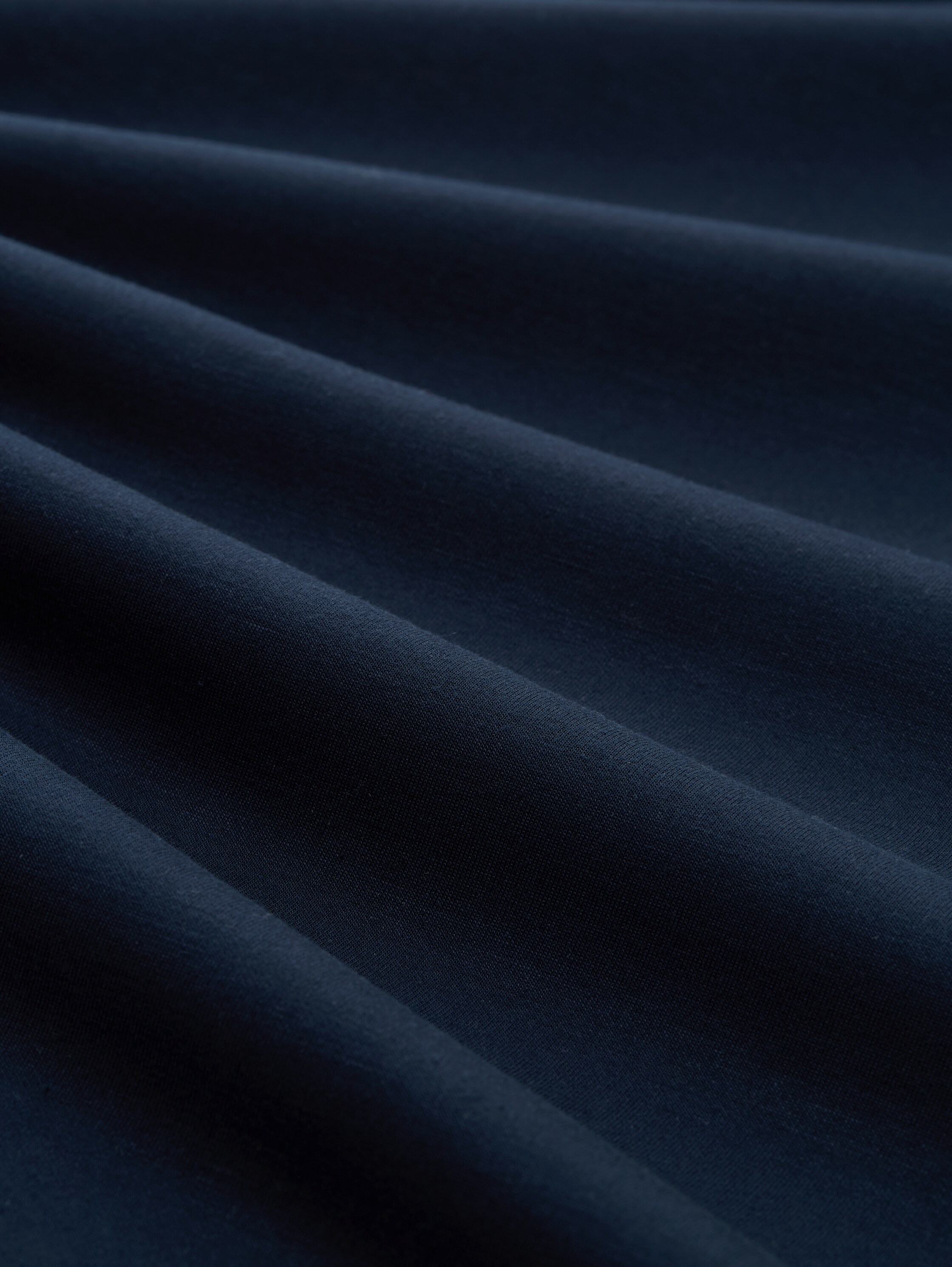 Hoodie Sweatshirt aus Scuba - sky captain blue - Material-Ansicht