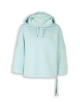 Nicht ausgewählt, Hoodie Sweatshirt aus Scuba von , blau