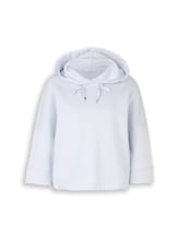 Nicht ausgewählt, Hoodie Sweatshirt aus Scuba von , blau