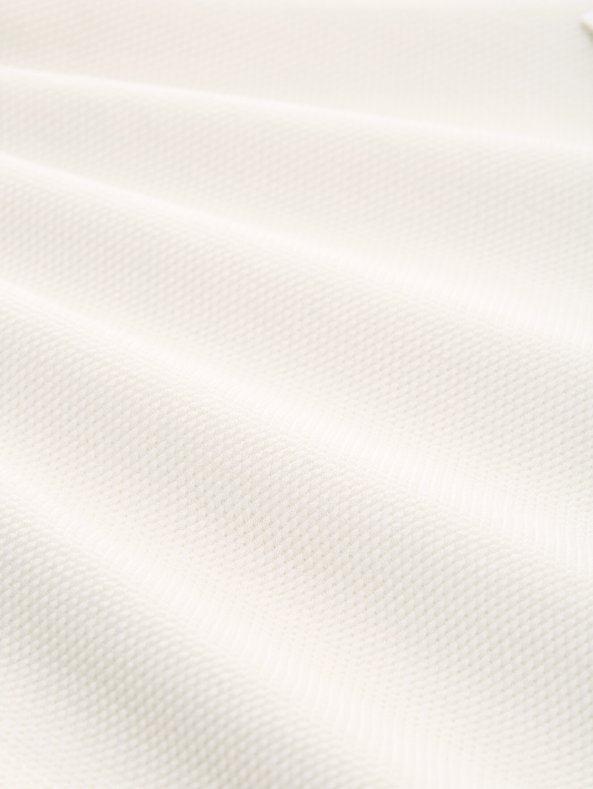 Sweatshirt mit Stehkragen - Whisper White - Material-Ansicht